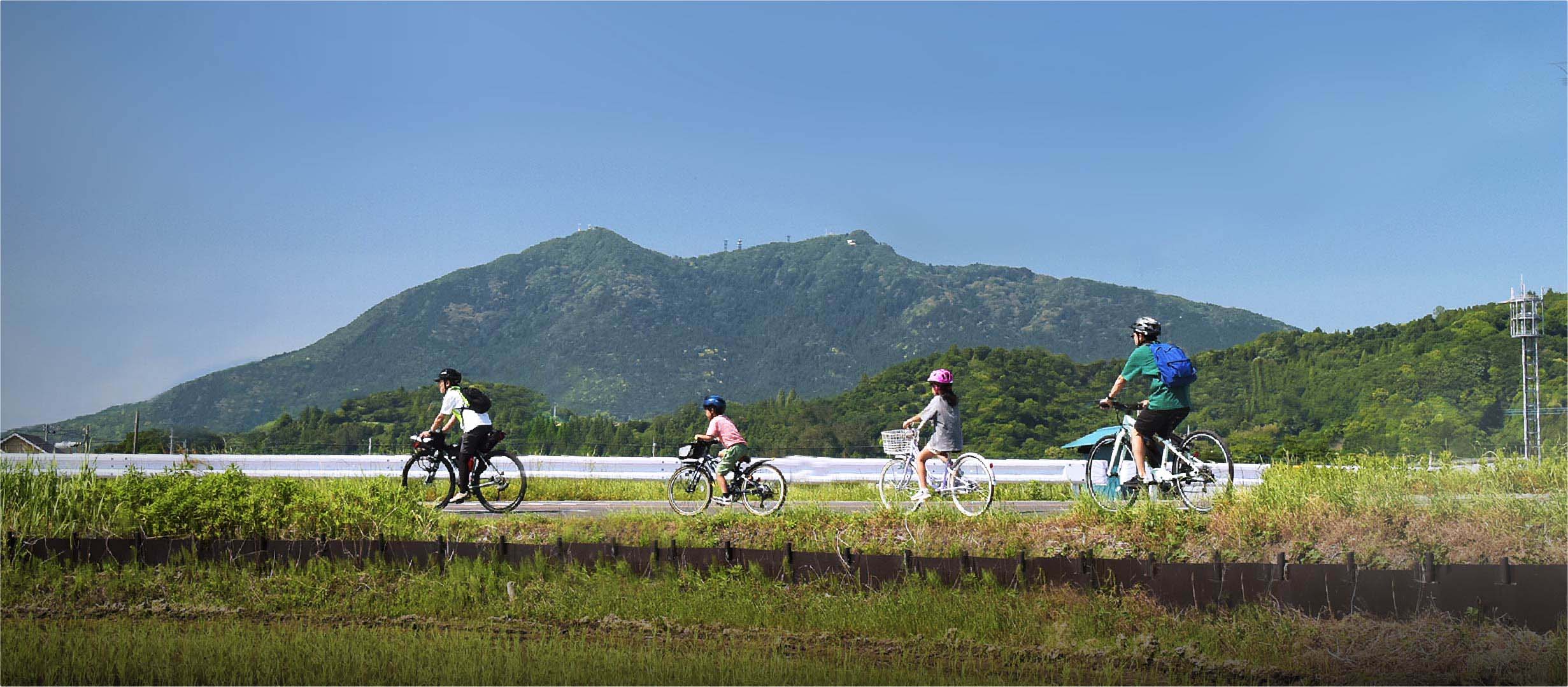 手ぶらで筑波山麓サイクリング