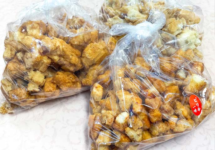 北条米おかき、豊富な地酒、希少な限定酒など