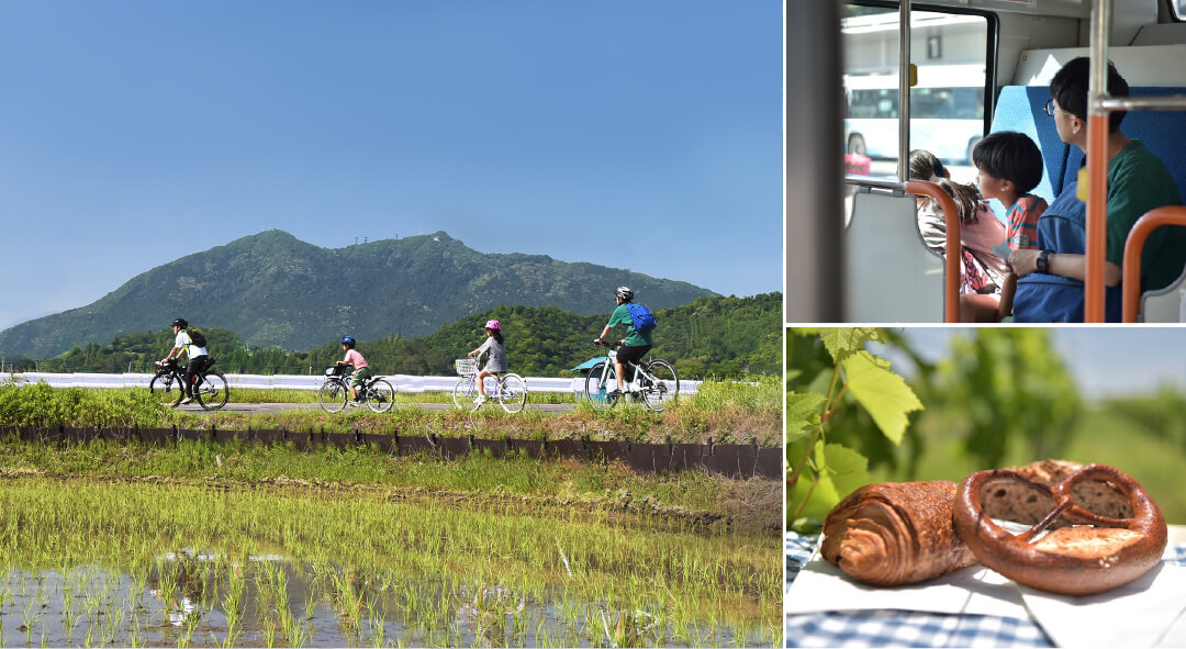 手ぶらで筑波山麓サイクリング